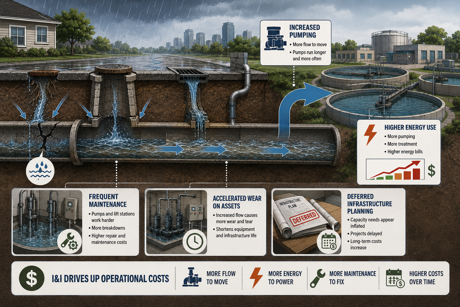 What Are the Financial and Operational Impacts of I&I?