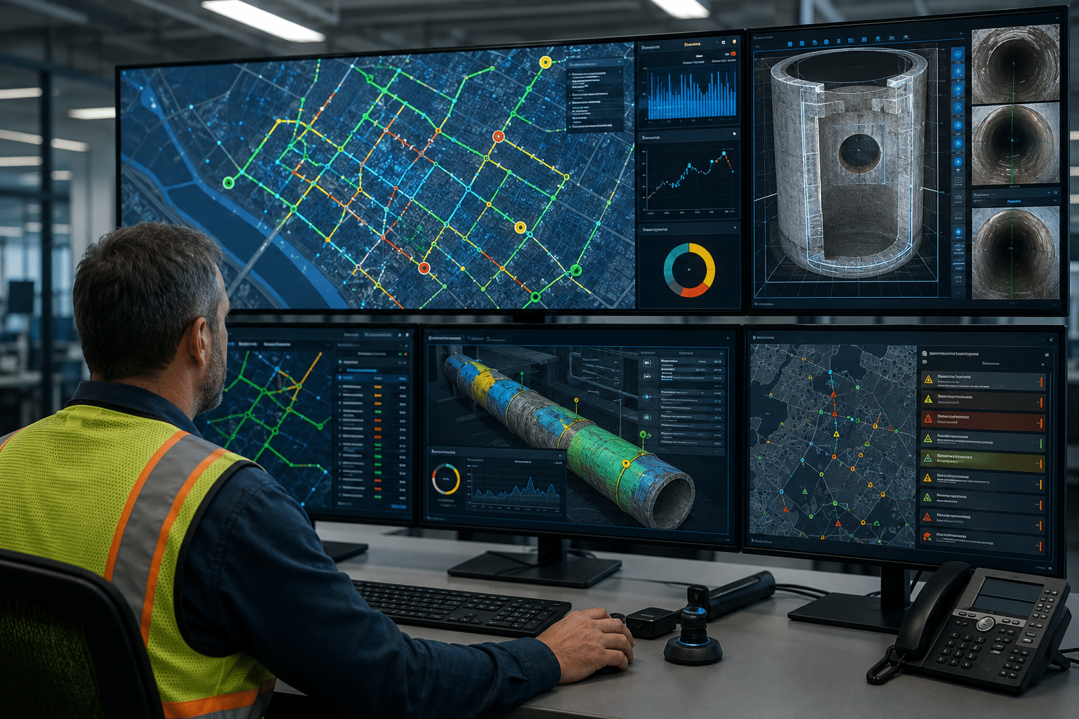 Smart Sewer Network Monitoring for Data-Driven Infrastructure Management