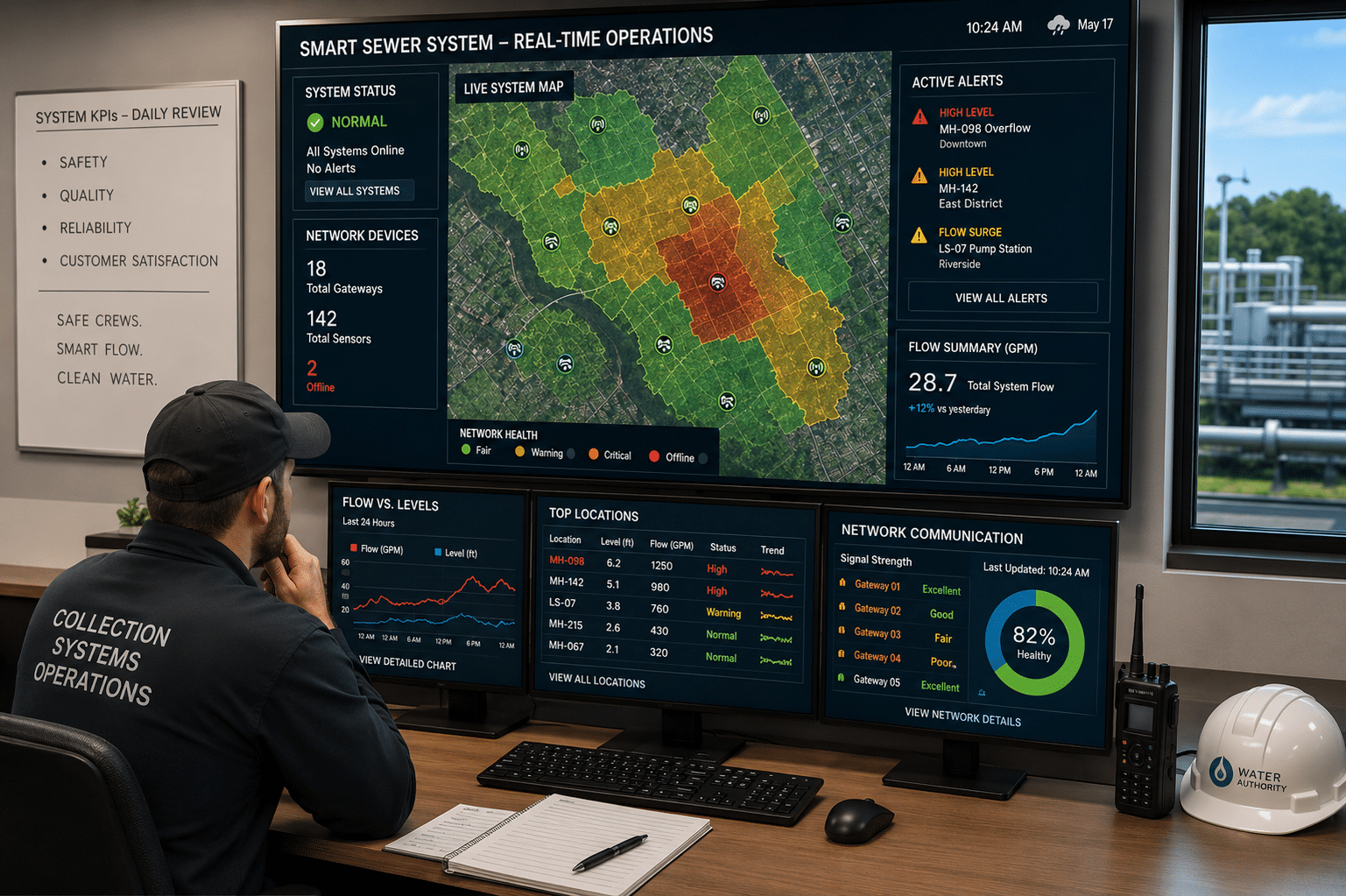 The Smart Sewer Vision Becomes Reality